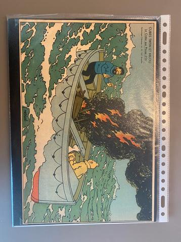 Puzzle à 4 blocs Dubruec avec superbe impression Tintin, Enlèvement ou Envoi, Comme neuf