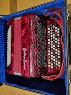 accordeon, Muziek en Instrumenten, Gebruikt, Met koffer, Knopaccordeon, Ophalen