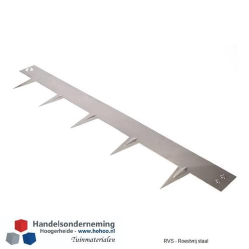 Kantopsluiting RVS roest vrij staal ronde paden strakke tuin, Tuin en Terras, Grind, Keien en Split, Nieuw, Overige typen, Grijs