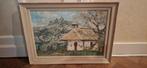 Tableau ancien peinture sur bois, Ophalen