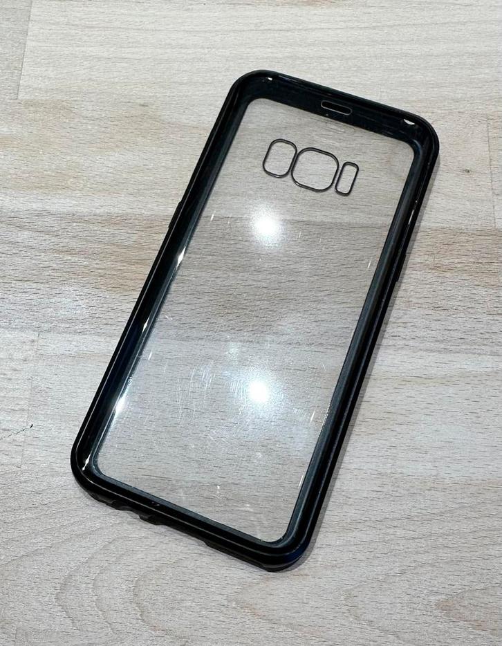 Samsung S8 magnetische hoes, Telecommunicatie, Mobiele telefoons | Hoesjes en Screenprotectors | Apple iPhone, Zo goed als nieuw