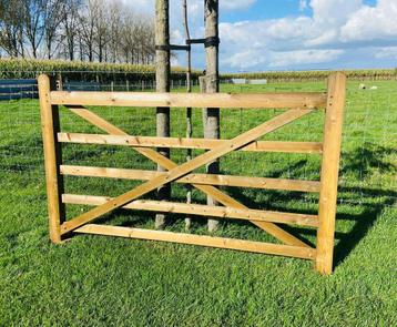 Houten weidepoorten, Dieren en Toebehoren, Stalling en Weidegang