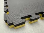 Tatamis PREMIUM 1mx1m - 4cm epaisseur. Mousse EVA Jaune/noir, Info@kriden.be, Belgique, Nieuw, Ophalen of Verzenden