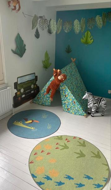 Jungle decoratie voor kinderkamer beschikbaar voor biedingen