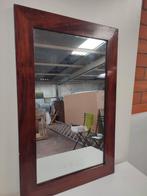 Antieke spiegel met mahonie omlijsting, Antiek en Kunst, Ophalen