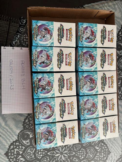 Journey togheter boosterboxen X18 (trades welkom), Hobby en Vrije tijd, Verzamelkaartspellen | Pokémon, Zo goed als nieuw, Ophalen of Verzenden