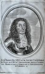 kopergravure - Jean-Louis Raduit de Souches (1608–1682), Antiek en Kunst, Ophalen of Verzenden