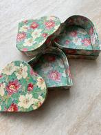 Lot 2 kartonnen doosjes/hartjes️ ❤️., Enlèvement ou Envoi, Comme neuf