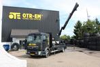 VOLVO FL280 KRAN HIAB EURO5 klimaanlage open laadbak truck, Auto's, Vrachtwagens, Euro 5, Stof, Mistlampen, Zwart