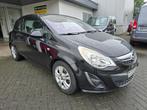 Opel Corsa 1.3 CDTI Ecoflex 2011 Airco + Garantie, Auto's, Euro 5, Zwart, Start-stop-systeem, Zwart