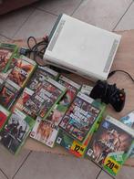 XBOX 360 60GB HDD WITH 19 GAMES, Enlèvement, Utilisé