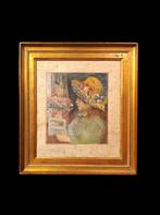 RENOIR Auguste, Jeune fille lisant , 1880. "D'après"., Antiquités & Art, Enlèvement ou Envoi