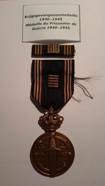 Krijgsgevangenenmedaille 1940-1945 beschikbaar voor biedingen