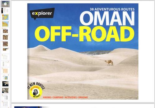 Oman off road - book - digital version, Livres, Guides touristiques, Utilisé, Guide ou Livre de voyage, Asie, Autres marques, Envoi