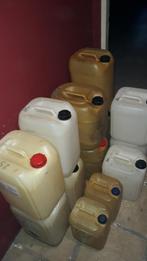 Bidons van 2 x10l , 3 x20l,  2 x35l te koop, Ophalen, Gebruikt