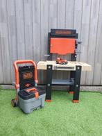 Smoby Black&Decker speelgoed werkbank + gereedschapskoffer, Kinderen en Baby's, Ophalen, Gebruikt, Jongen of Meisje