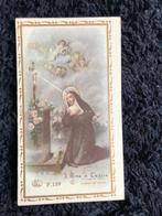 Carte de prière dévotionnelle Sainte Rita a Cascia P139, Comme neuf, Carte ou Gravure, Enlèvement ou Envoi, Christianisme | Catholique