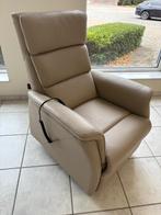 Relax zetel, Huis en Inrichting, Ophalen, Eenpersoons, Leer, Zo goed als nieuw