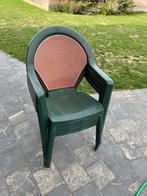 Terrasstoelen 4 st, Ophalen, Gebruikt, Kunststof, Stapelbaar