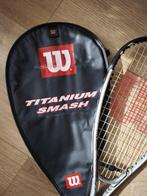 Squashracket, Ophalen, Zo goed als nieuw, Racket, Met hoes