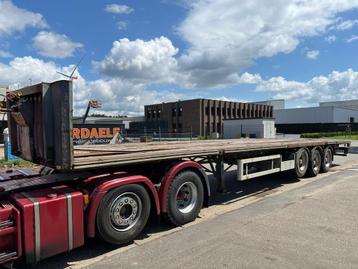 Trailor 3-AXLES PLATFORM SMB DRUM BRAKES - AIR SUSPENSION -, Auto's, Vrachtwagens, Overige kleuren, Overige brandstoffen, Bedrijf