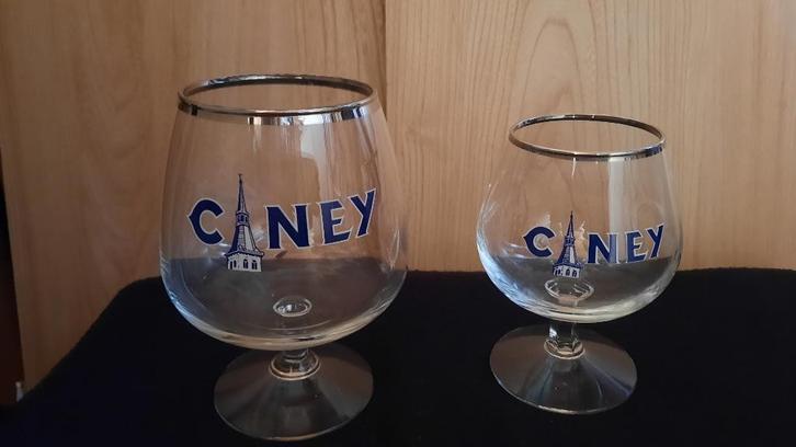 CINEY - glas, Verzamelen, Glas en Drinkglazen, Bierglas, Ophalen of Verzenden