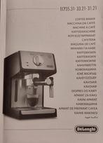 Espresso-koffiezetapparaat DeLonghi, Elektronische apparatuur, Koffiezetapparaten, Ophalen, Gebruikt, Espresso apparaat, Gemalen koffie