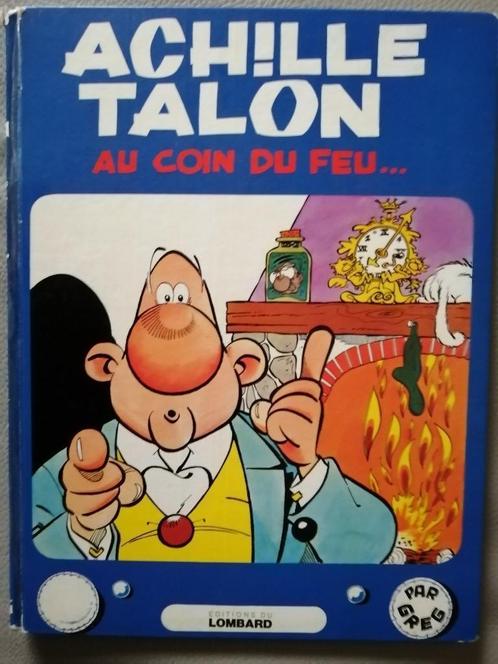 BD Achille Talon au coin du feu de GREG - E.O. 1975, Boeken, Stripverhalen, Eén stripboek, Ophalen of Verzenden