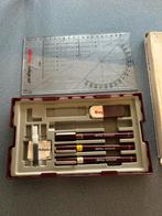 Set van 3 Rotring inkt pennen in box set, Ophalen of Verzenden, Gebruikt