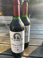 Twee flessen Bordeaux rode wijn uit 1992, Enlèvement, Comme neuf, Vin rouge