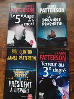 Lot de 4 James Patterson + Bill Clinton en lot ou à la pièce, Ophalen of Verzenden, Zo goed als nieuw