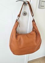 Handtas cognac, Handtassen en Accessoires, Tassen | Damestassen, Ophalen of Verzenden, Gebruikt, Handtas