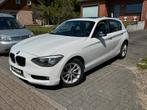 BMW 114i / 125.000km. Airco 2012. Schuifdak. 12m GARANTIE, Auto's, Zwart, 4 cilinders, 1600 cc, Wit