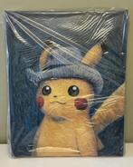 Pikachu Van Gogh canvas – Pokémon Center UK, Hobby en Vrije tijd, Verzamelkaartspellen | Pokémon, Ophalen, Zo goed als nieuw