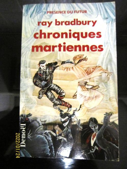 Livre "Chroniques martiennes" de Ray Bradbury, Livres, Science-fiction, Utilisé, Envoi