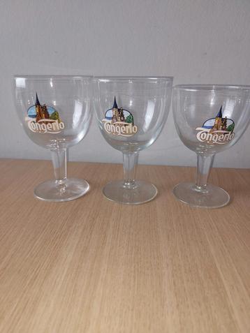 Verres différents Tongerlo, Enlèvement ou Envoi, Comme neuf, Verre à bière