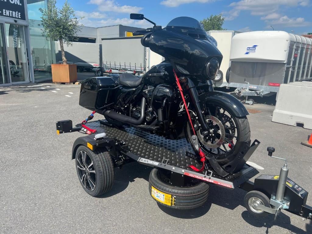 Remorque de moto abaissable Lorries MT1 Black Edition, Autos : Divers, Remorques, Neuf, Enlèvement