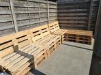 +-100 europallets voor eventueel lounge te maken, Tuin en Terras, Tuinsets en Loungesets, Ophalen, Zo goed als nieuw