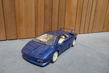 Lamborghini Diablo - Bburago 1:18, Enlèvement ou Envoi, Utilisé, Voiture, Burago
