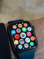 Apple Watch s7 45m mobiel, roestvrij staal, Handtassen en Accessoires, GPS, Apple, IOS, Zo goed als nieuw