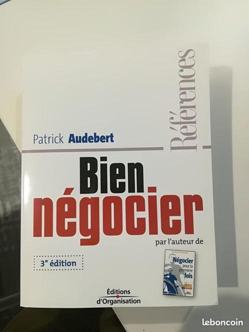 Goed onderhandelen paperback – Patrick Audebert nieuw, Boeken, Advies, Hulp en Training, Nieuw, Ophalen