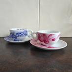 Coffee set made in Italy 2 tasses Thun, Verzamelen, Ophalen, Nieuw, Porselein, Compleet servies