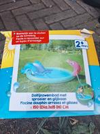 Dolfijnzwembad met sproeier en glijbaan, Tuin en Terras, Ophalen, Nieuw