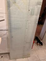 Glazen douchedeur + wand, Bricolage & Construction, Sanitaire, Enlèvement, Comme neuf, Douche