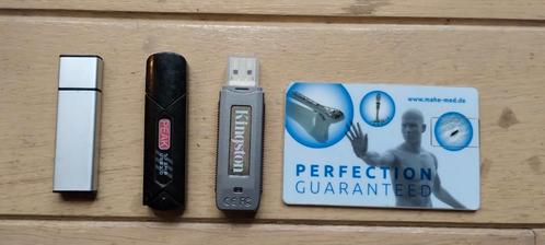 4 x USB-stick, Informatique & Logiciels, Clés USB, Utilisé, Enlèvement ou Envoi