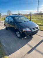 Chevrolet Kalos 1.2 benzine met keuring voor verkoop 1850 eu, Auto's, Voorwielaandrijving, Testrit aan huis, Stof, Zwart