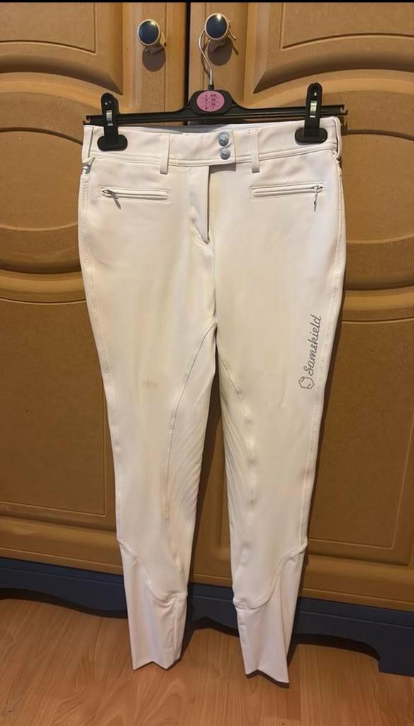 Samshield wedstrijd rijbroek maat 34, Dieren en Toebehoren, Paardrijkleding, Nieuw, Dames, Onderkleding, Springen, Ophalen
