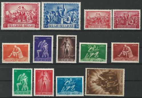 BELGIE - JAARGANG 1945, Postzegels en Munten, Postzegels | Europa | België, Postfris, Orginele gom, Zonder stempel, Postfris, Ophalen of Verzenden