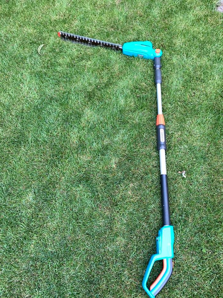 Gardena telescopische haagschaar, Tuin en Terras, Heggenscharen, Gebruikt, Ophalen