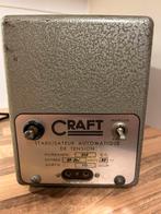 Vintage CRAFT Stabilisateur Automatique de Tension, Bricolage & Construction, Comme neuf, Enlèvement ou Envoi